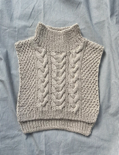 Siri Neck von LeKnit mit Aplakka Ull und Alpakka Folgetrad von Sandnes Garn 2