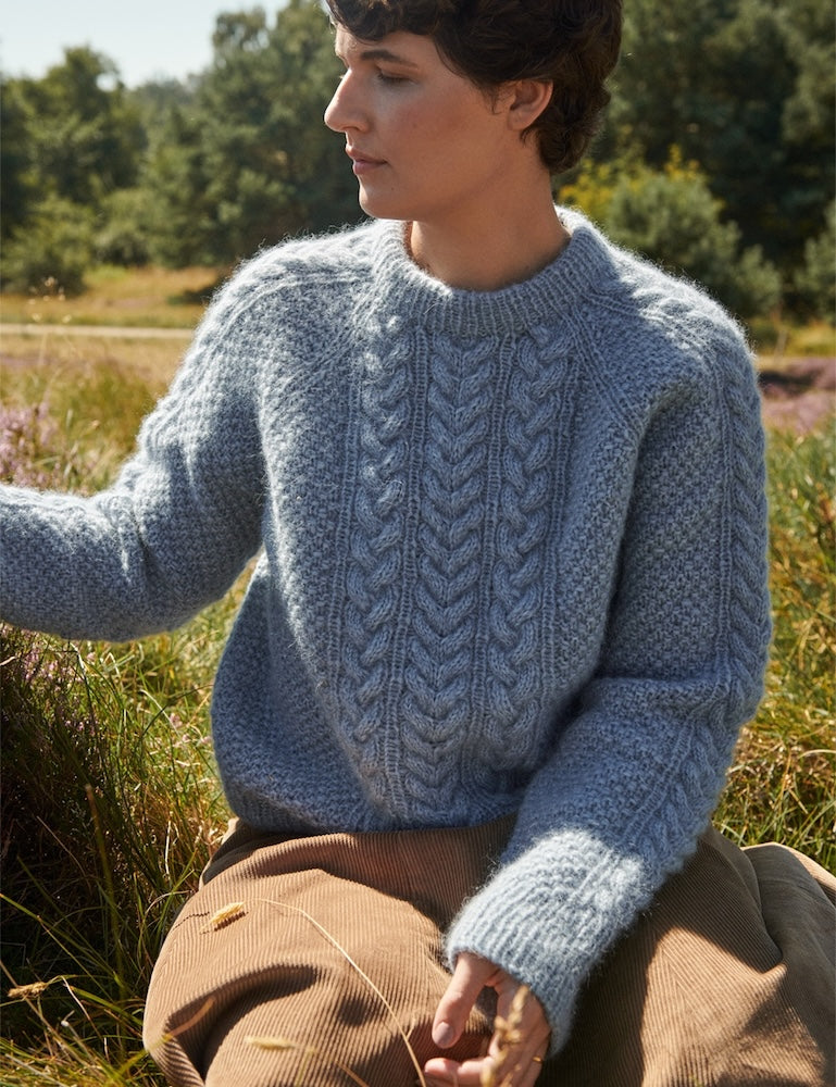 LeKnit Siri Sweater aus Kos von Sandnes Garn in marzipan 5