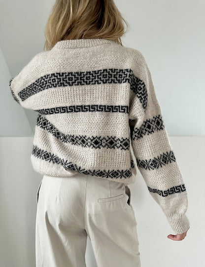 Terracotta Sweater | Keramik Muste aus Tynn Peer Gynt und Tynn Silk Mohair von Sandnes Garn