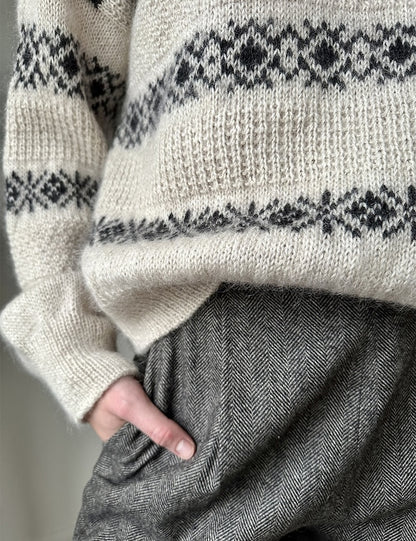 Terracotta Sweater | Keramik Muste aus Tynn Peer Gynt und Tynn Silk Mohair von Sandnes Garn