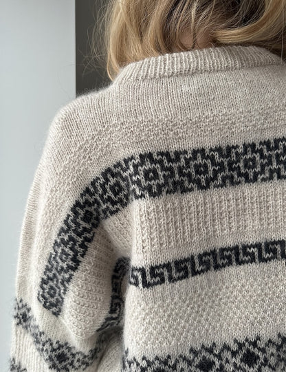 Terracotta Sweater | Keramik Muste aus Tynn Peer Gynt und Tynn Silk Mohair von Sandnes Garn