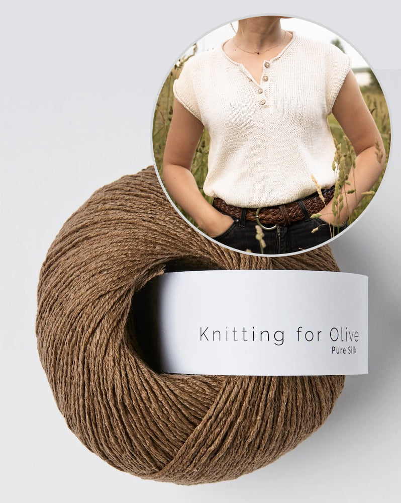 Ronja Hakalehto Leuto Tee mit Pure Silk von Knitting for Olive 13
