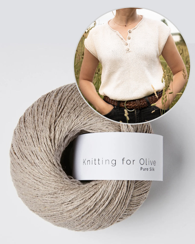 Ronja Hakalehto Leuto Tee mit Pure Silk von Knitting for Olive 8