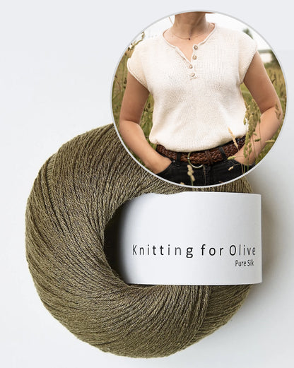 Ronja Hakalehto Leuto Tee mit Pure Silk von Knitting for Olive 12
