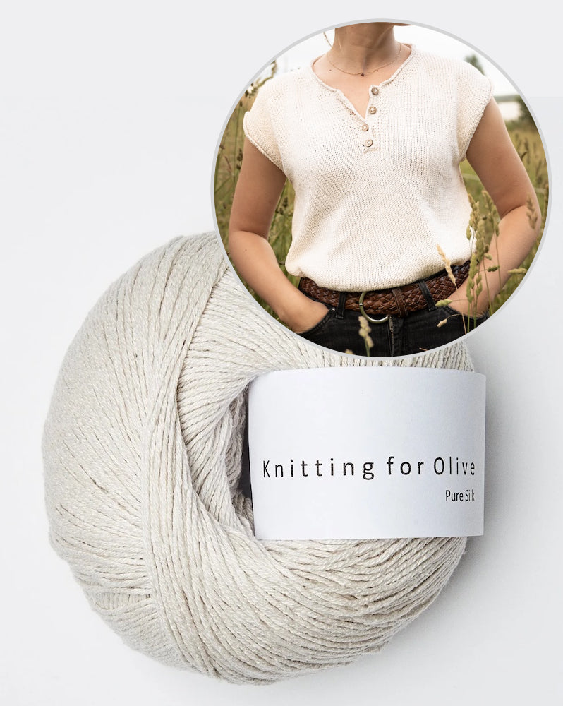 Ronja Hakalehto Leuto Tee mit Pure Silk von Knitting for Olive 9