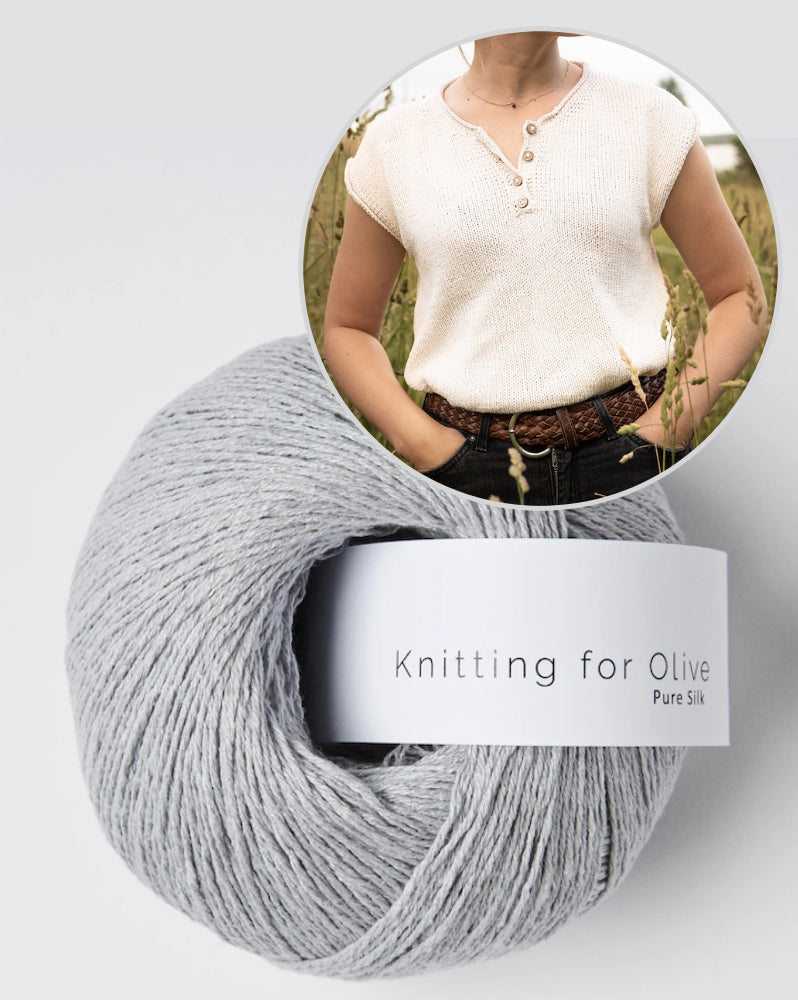 Ronja Hakalehto Leuto Tee mit Pure Silk von Knitting for Olive 11