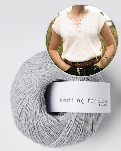 Ronja Hakalehto Leuto Tee mit Pure Silk von Knitting for Olive 11