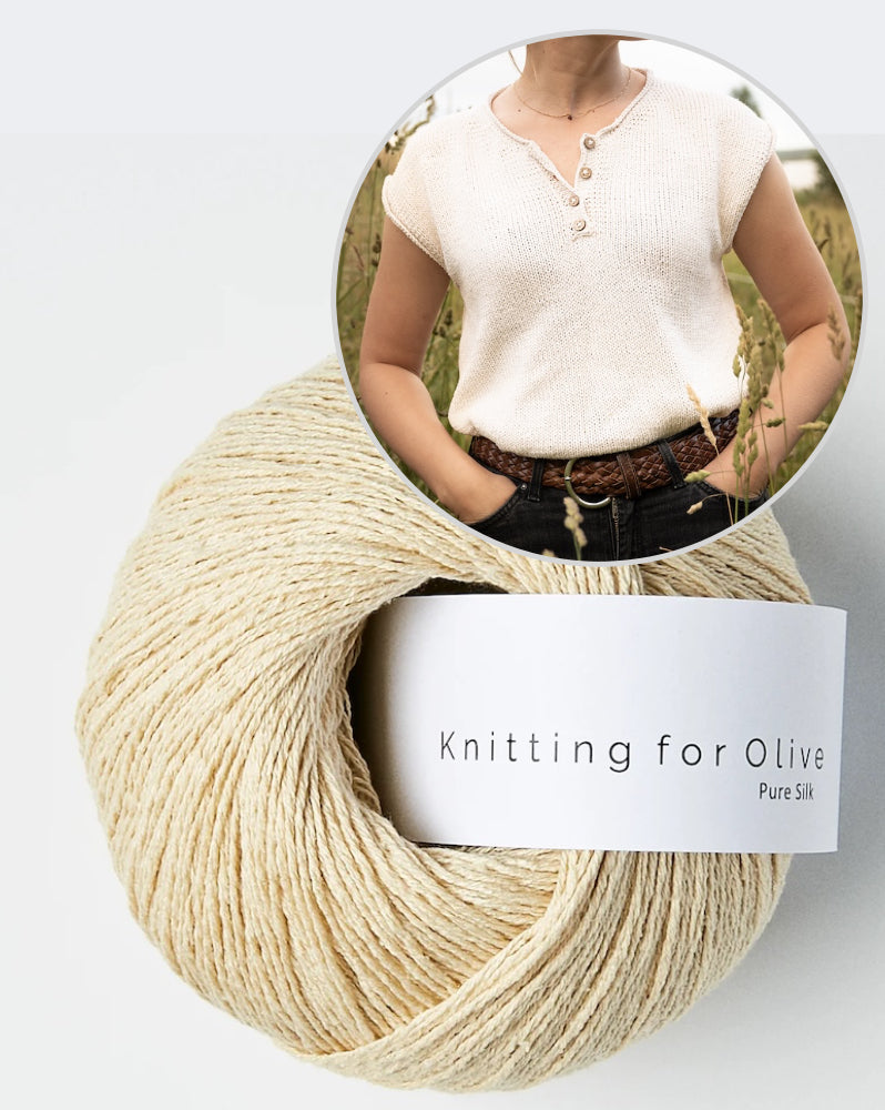 Ronja Hakalehto Leuto Tee mit Pure Silk von Knitting for Olive 7