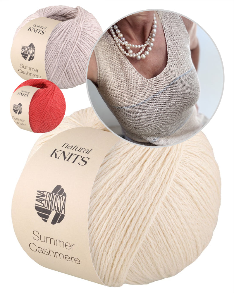 Top Light at the Horizon mit Summer Cashmere von Lana Grossa 19