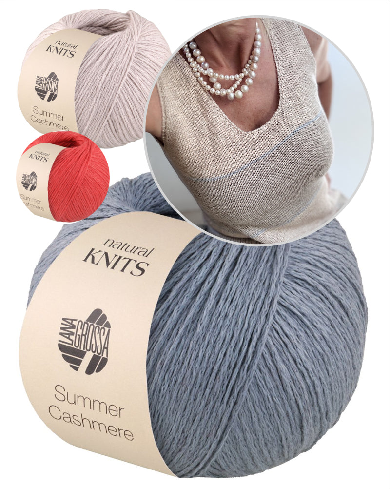 Top Light at the Horizon mit Summer Cashmere von Lana Grossa 14