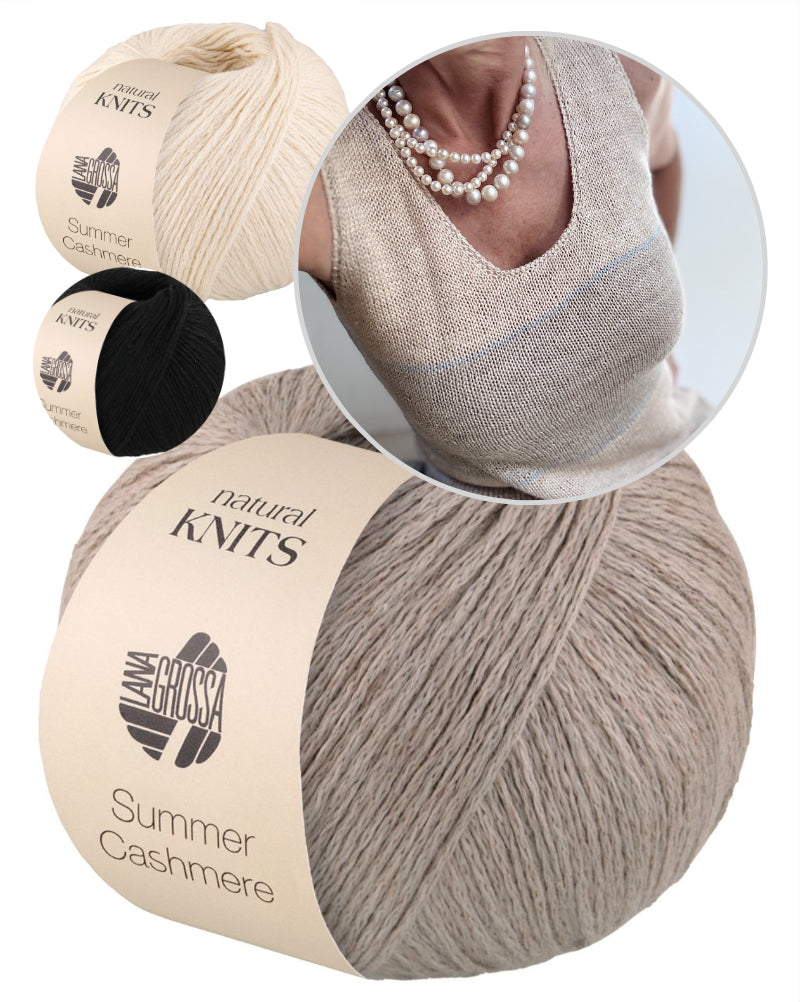 Top Light at the Horizon mit Summer Cashmere von Lana Grossa 15