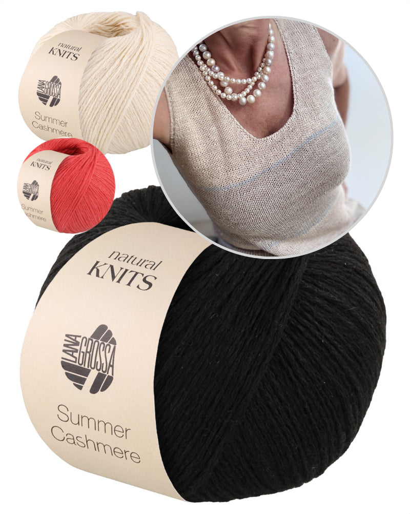 Top Light at the Horizon mit Summer Cashmere von Lana Grossa 20