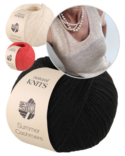 Top Light at the Horizon mit Summer Cashmere von Lana Grossa 20