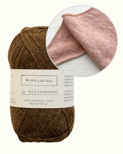 Lille Hjerte Shawl | zarte kleine Herzen aus Le Petit Lambswool von Biches & Bûches