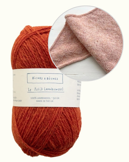 Lille Hjerte Shawl | zarte kleine Herzen aus Le Petit Lambswool von Biches & Bûches