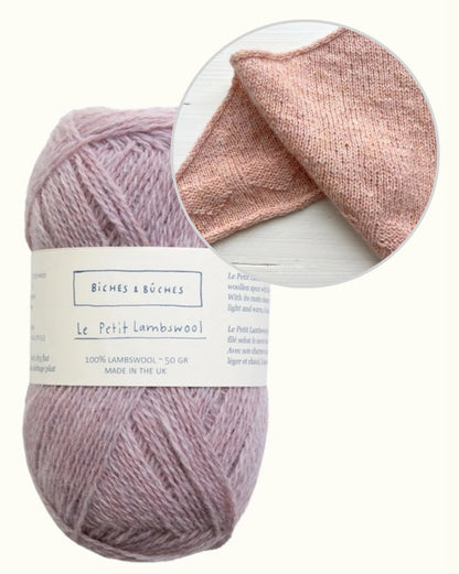 Lille Hjerte Shawl | zarte kleine Herzen aus Le Petit Lambswool von Biches & Bûches