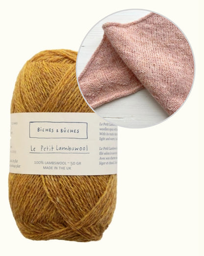 Lille Hjerte Shawl | zarte kleine Herzen aus Le Petit Lambswool von Biches & Bûches