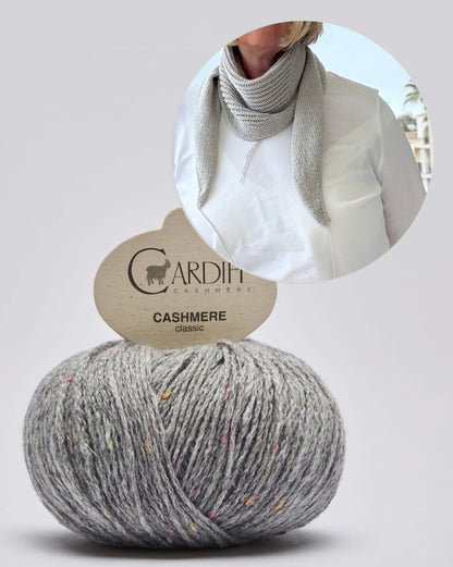 Lille Kolding | weiches Kaschmir Tuch aus Classic Cashmere von Cardiff