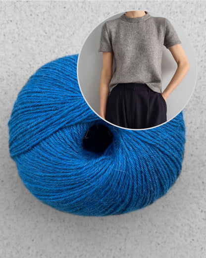 Linar Tee | zartes Basic Tee aus Puno von Pascuali