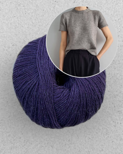 Linar Tee | zartes Basic Tee aus Puno von Pascuali