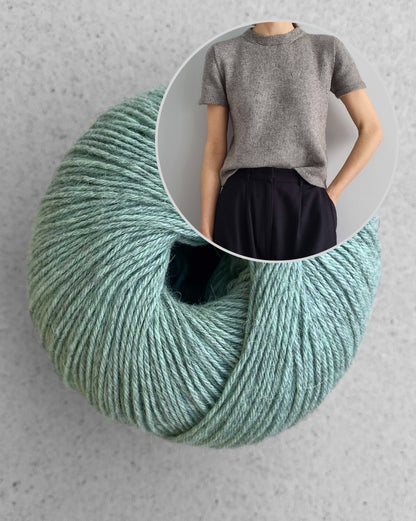Linar Tee | zartes Basic Tee aus Puno von Pascuali
