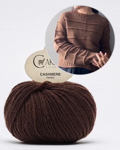 Linescape Sweater | Basic Linien aus Classic Cashmere von Cardiff