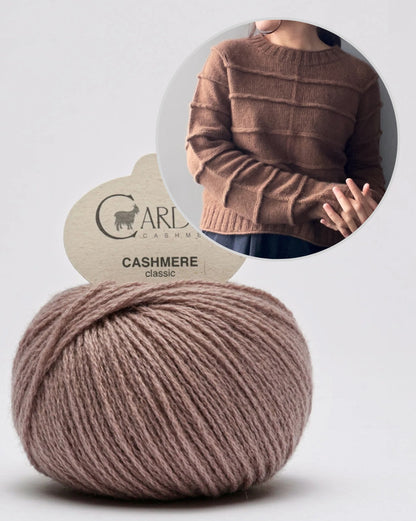 Linescape Sweater | Basic Linien aus Classic Cashmere von Cardiff