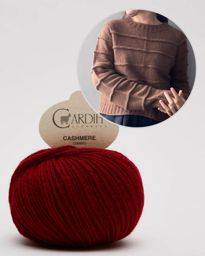 Linescape Sweater | Basic Linien aus Classic Cashmere von Cardiff