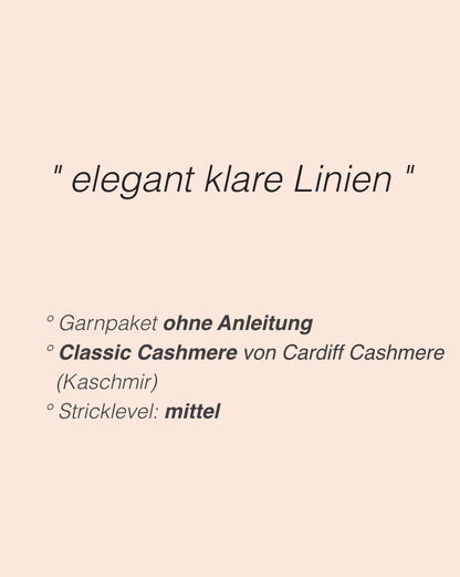 Linescape Sweater | Basic Linien aus Classic Cashmere von Cardiff