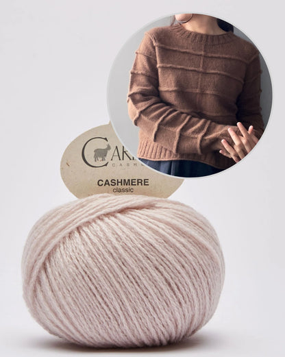 Linescape Sweater | Basic Linien aus Classic Cashmere von Cardiff