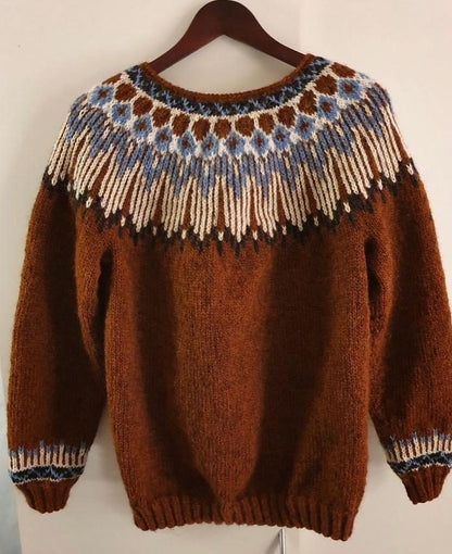 Linka Neumann Hopi Sweater mit Lettlopi von Lopi Island 4