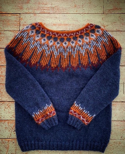 Linka Neumann Hopi Sweater mit Lettlopi von Lopi Island 5