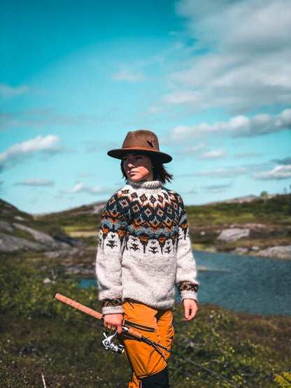 Matoaka Polar Pullover | wild und warm aus Alafosslopi von Lopi Island