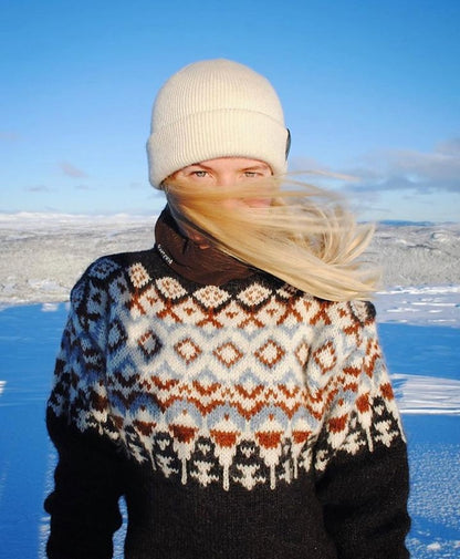 Matoaka Polar Pullover | wild und warm aus Alafosslopi von Lopi Island