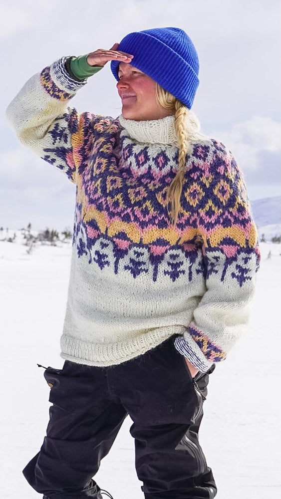 Matoaka Polar Pullover | wild und warm aus Alafosslopi von Lopi Island