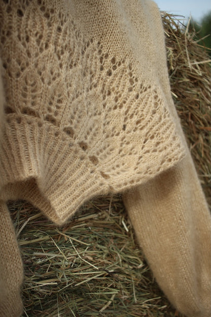 Listopera Sweater | zachte blouse van Le Gros Silk & Mohair van Biches & Bûches