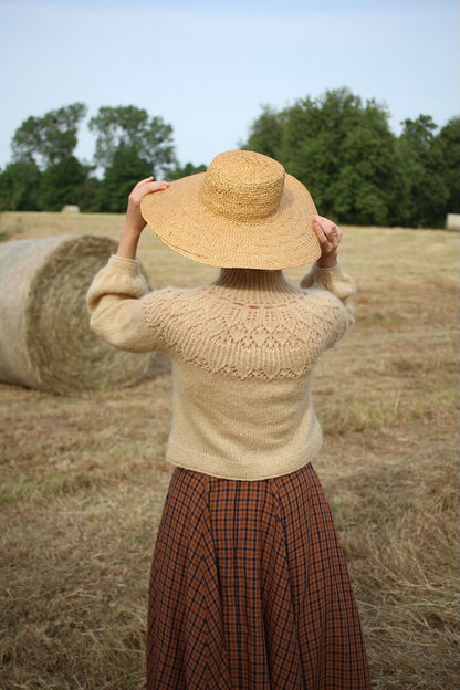 Listopera Sweater | zachte blouse van Le Gros Silk & Mohair van Biches & Bûches