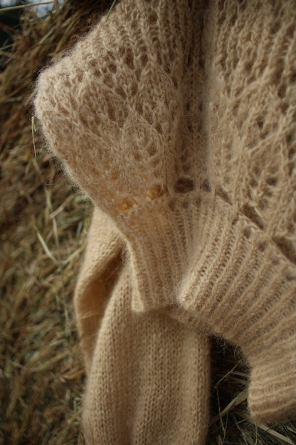 Listopera Sweater | zachte blouse van Le Gros Silk & Mohair van Biches & Bûches