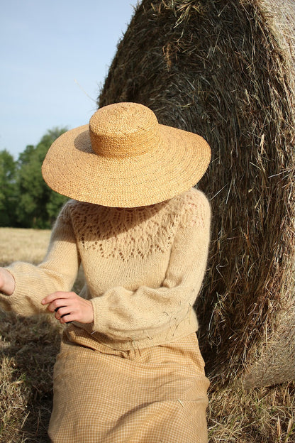 Listopera Sweater | zachte blouse van Le Gros Silk & Mohair van Biches & Bûches