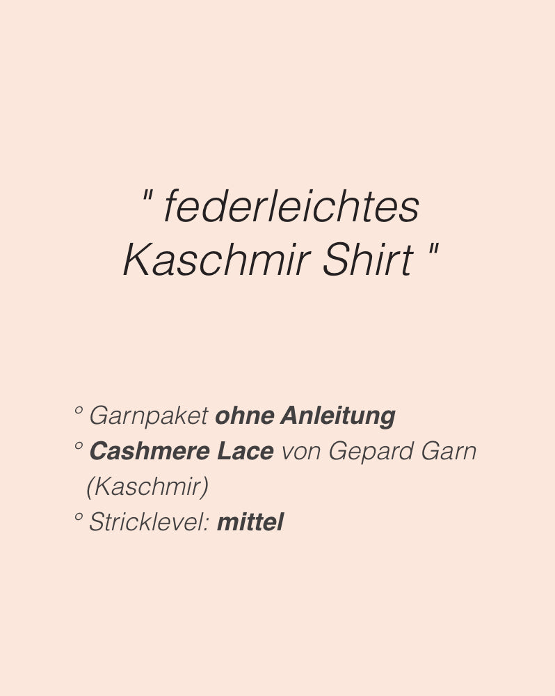 Little Something Tee von Minimi Knit Design aus Cashmere Lace von Gepard Garn 2