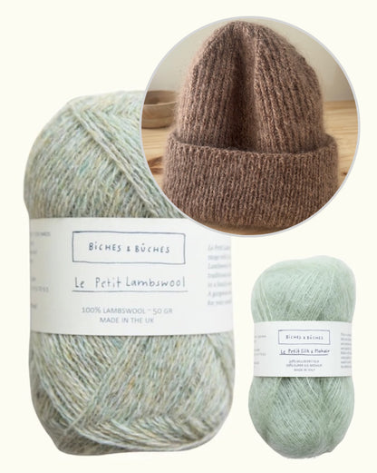 London-pipo | Peruspipo langoista Le Petit Lambswool ja Le Petit Silk & Mohair, valmistajat Biches & Bûches