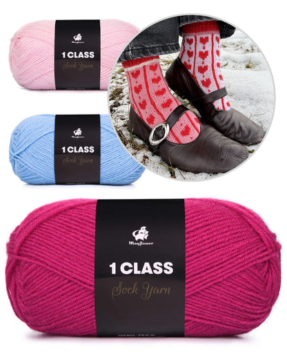 Love-ly Heart Socks | zum verlieben schön aus 1 Class von Mayflower Denmark