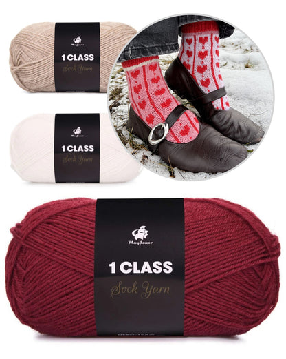 Love-ly Heart Socks | zum verlieben schön aus 1 Class von Mayflower Denmark