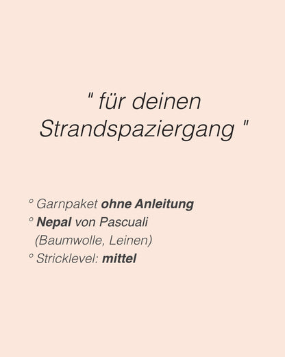 Lovely Sweater | feines Muschelmuster aus Nepal von Pascuali