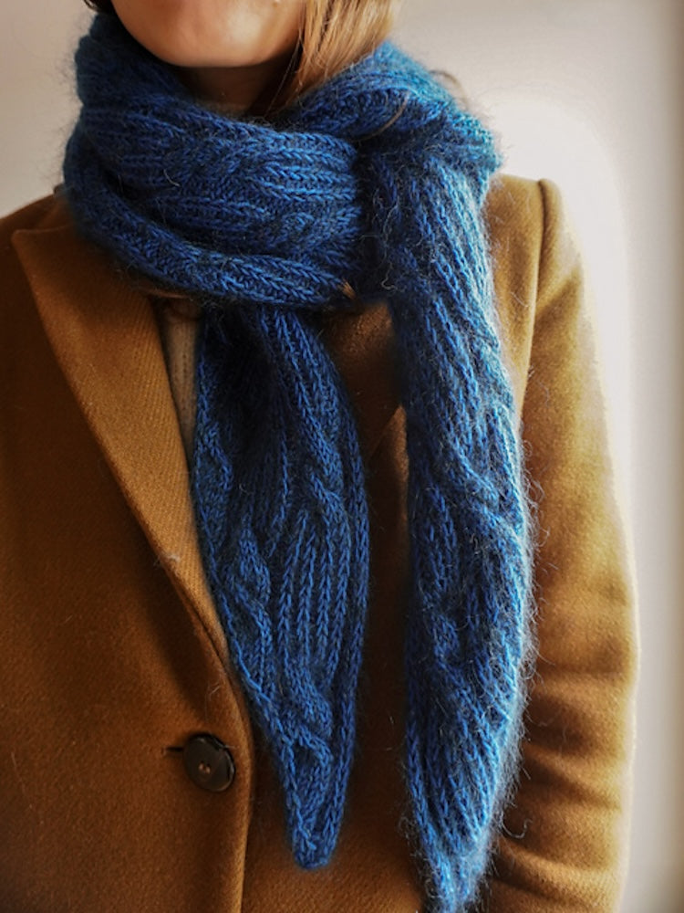Luisa Rehkopf Minou Schal mit Tynn Merinoull und Tynn Silk Mohair von Sandnes Garn 9