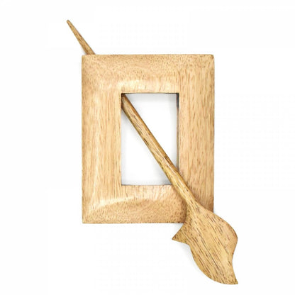 Tuchnadel Mangoholz