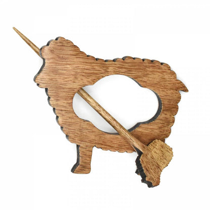 Tuchnadel Mangoholz