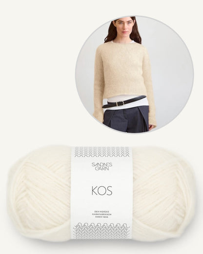 Lyra Sweater - Kos | schmeichelnd aus Kos von Sandnes Garn