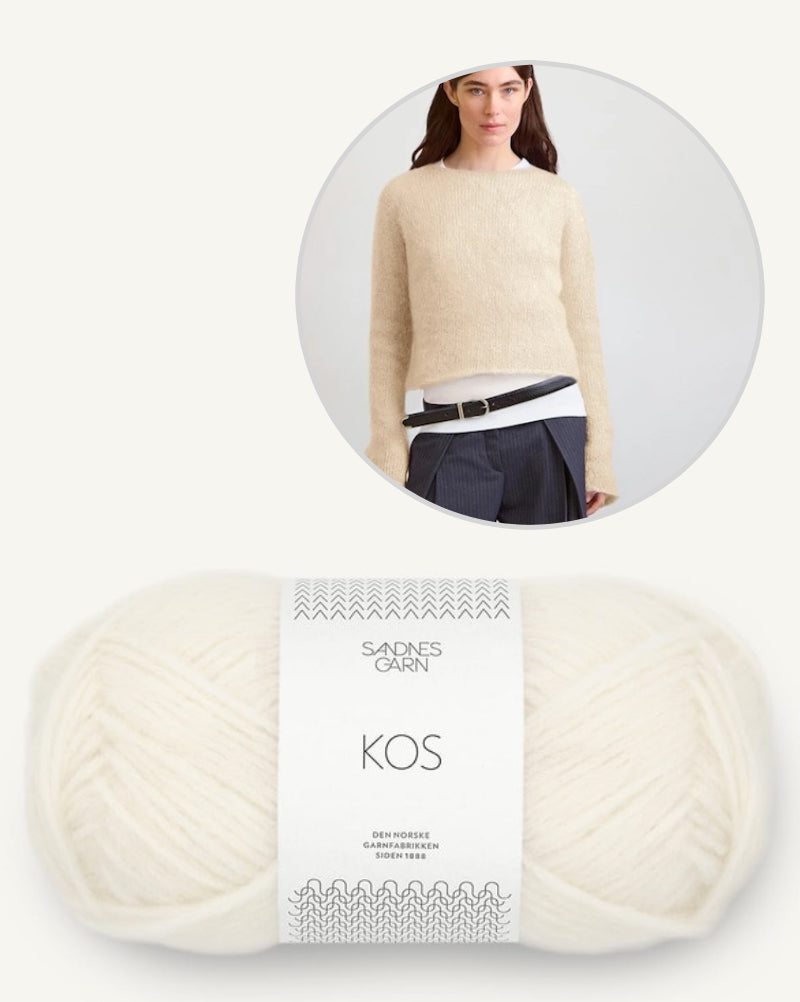 Lyra Sweater - Kos | schmeichelnd aus Kos von Sandnes Garn