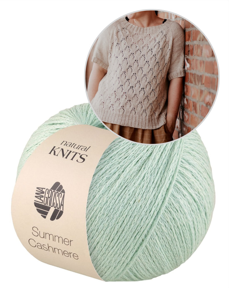 Appelbanne Lysande Tee mit Summer Cashmere von Lana Grossa 18